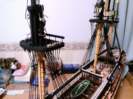 帆船模型ビクトリー号　97号途中.jpg